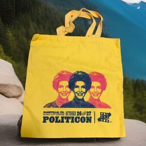 RARE  Nancy Reagan Tote Bag Politicon Nashville TN